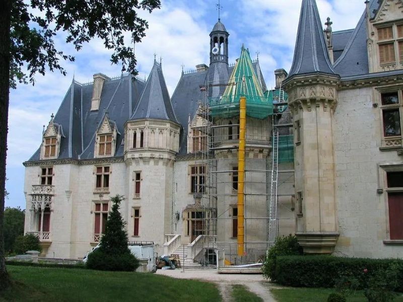 Notre réalisation restauration de château à Cordey